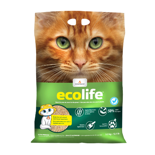 חול מתגבש קנדי Ecolife על בסיס תירס 5.5 קילו